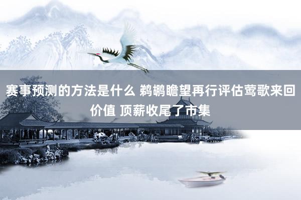 赛事预测的方法是什么 鹈鹕瞻望再行评估莺歌来回价值 顶薪收尾了市集